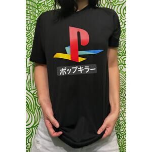 Vintage PlayStation Logo T-Shirt - Unisex Medium